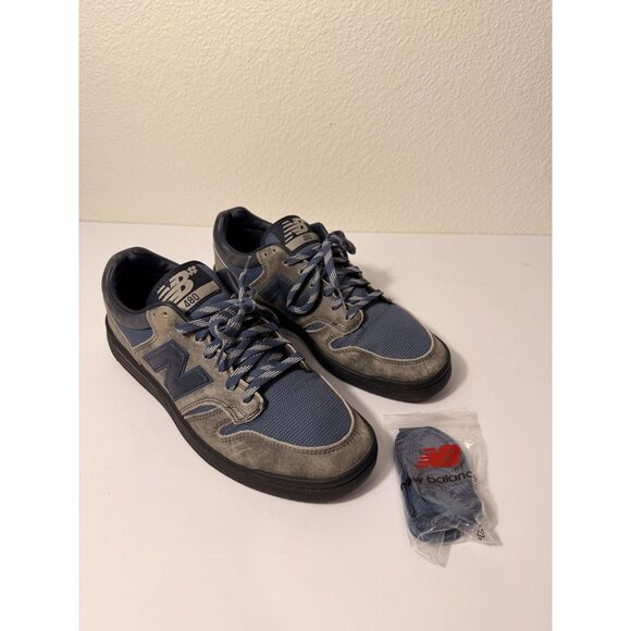 New Balance Numeric 480 NM480TRL Skate Shoes Grey Navy Men’s Size 12 - Picture 1 of 9